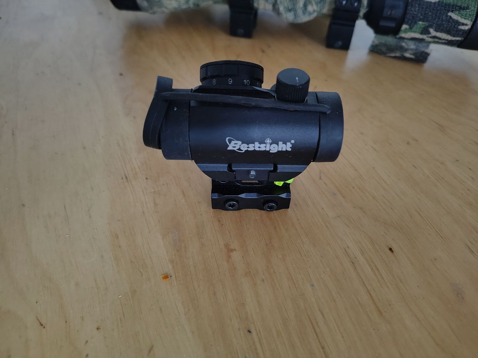 Best Sight Red Dot / red dot sight – bicolore (rosso/verde) – top per Airsoft