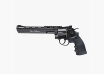 Revólver CO2 Dan Wesson de 8 pulgadas 4,5mm BB Gris
