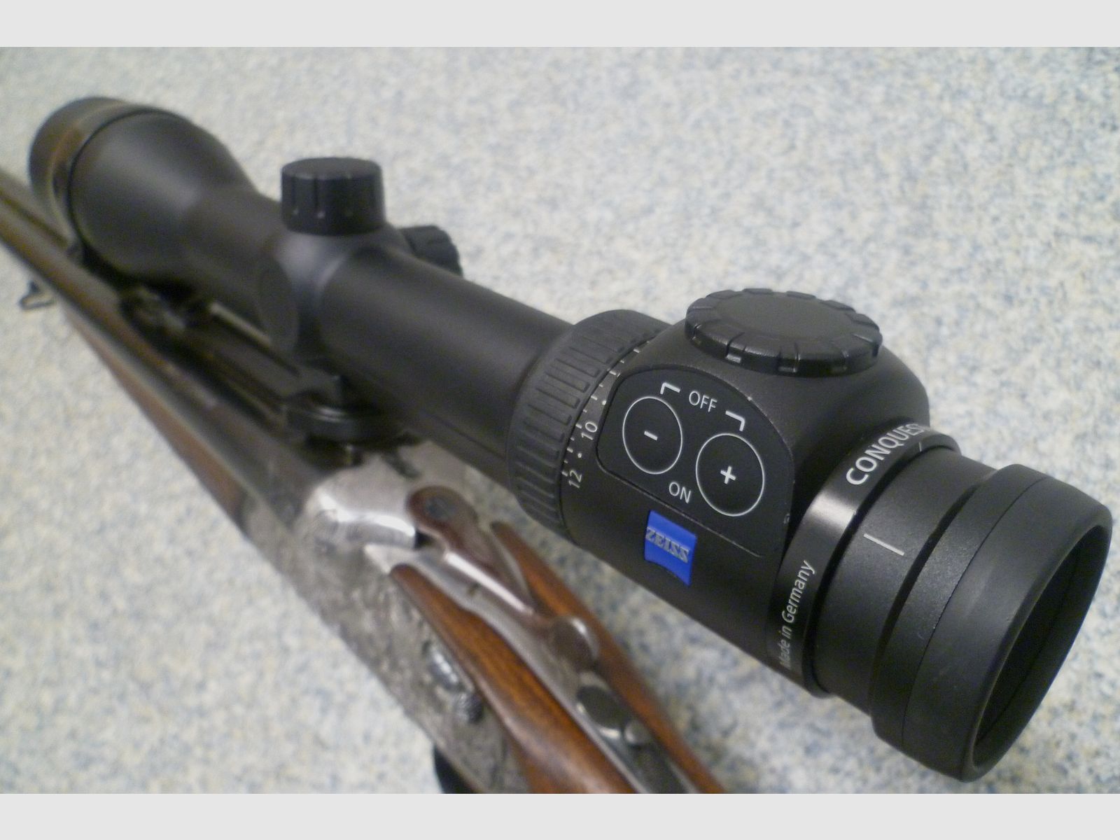 Seitenschloss-Drilling F.W. Heym 16/70 & 7x57R