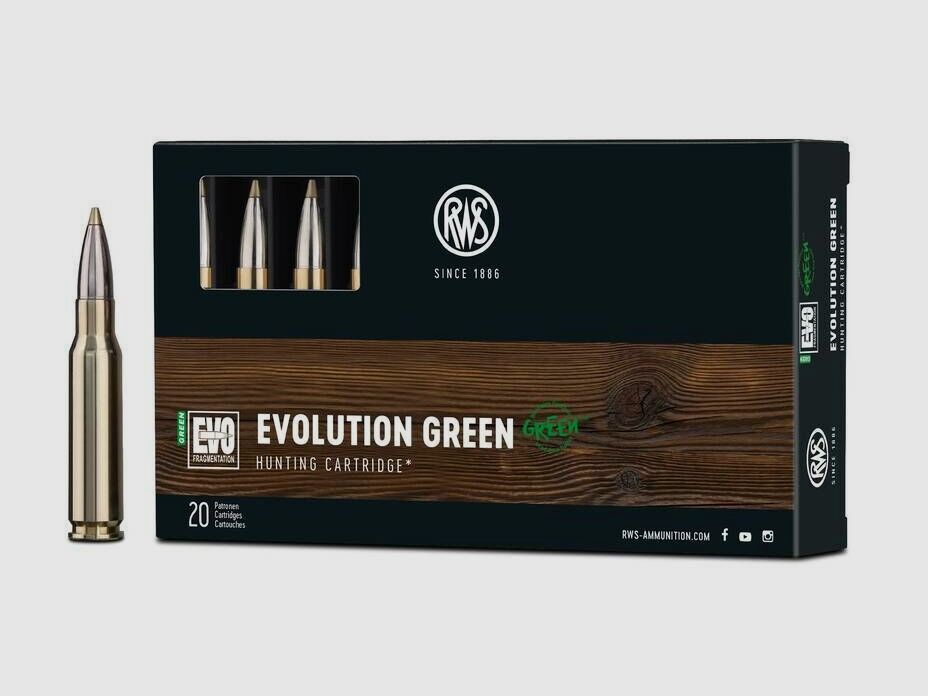 RWS Evo Green 9,0g/139grs à20 .308 Win