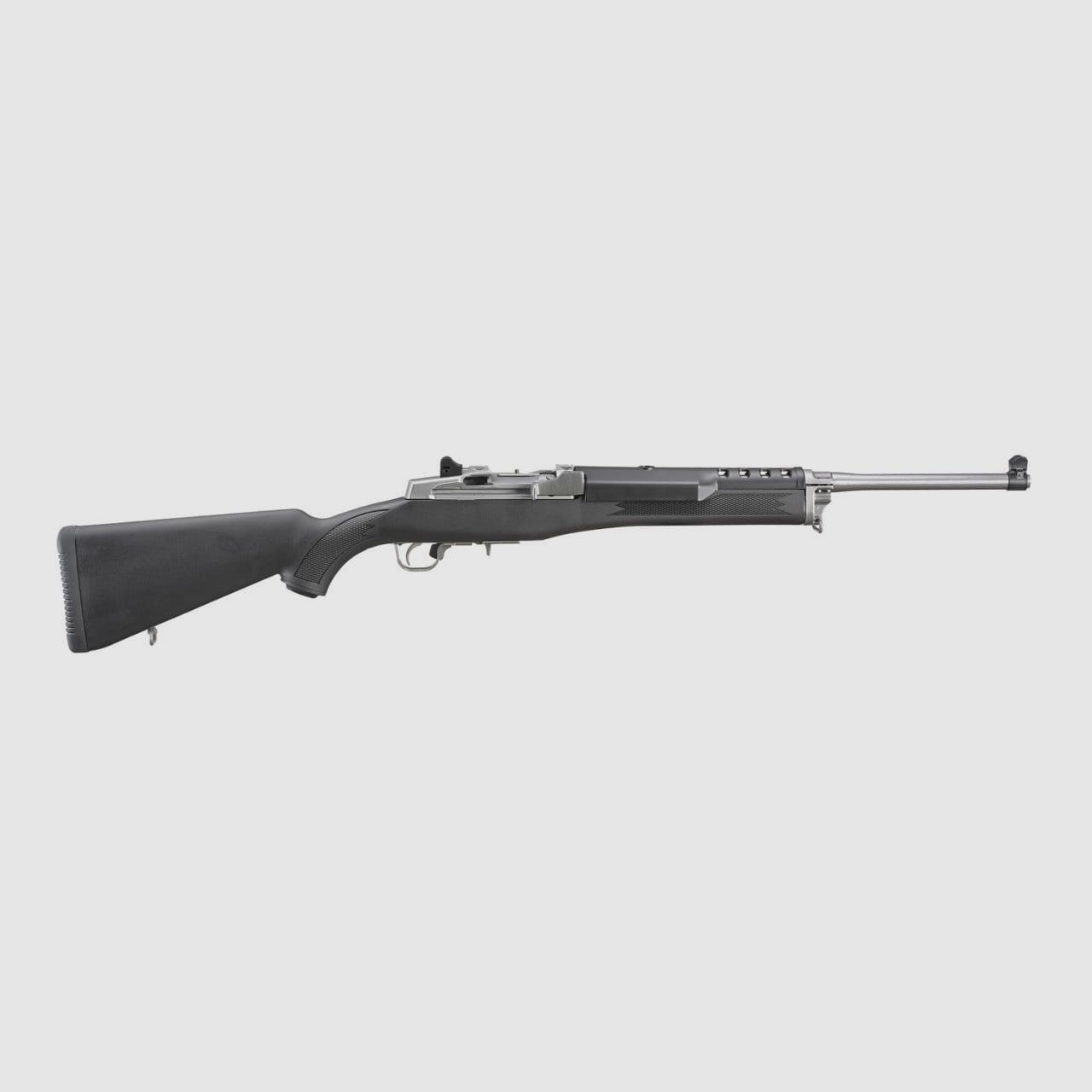 Ruger Mini 14 Ranch Rifle Semi-Automatic Rifle Stainless Plastic Stock Cal. .2...