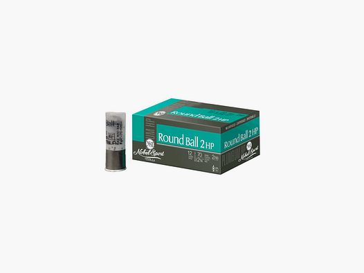 Nobel Pallettoni 2 Round Ball HP patronen kal. 12/70 10 stuks