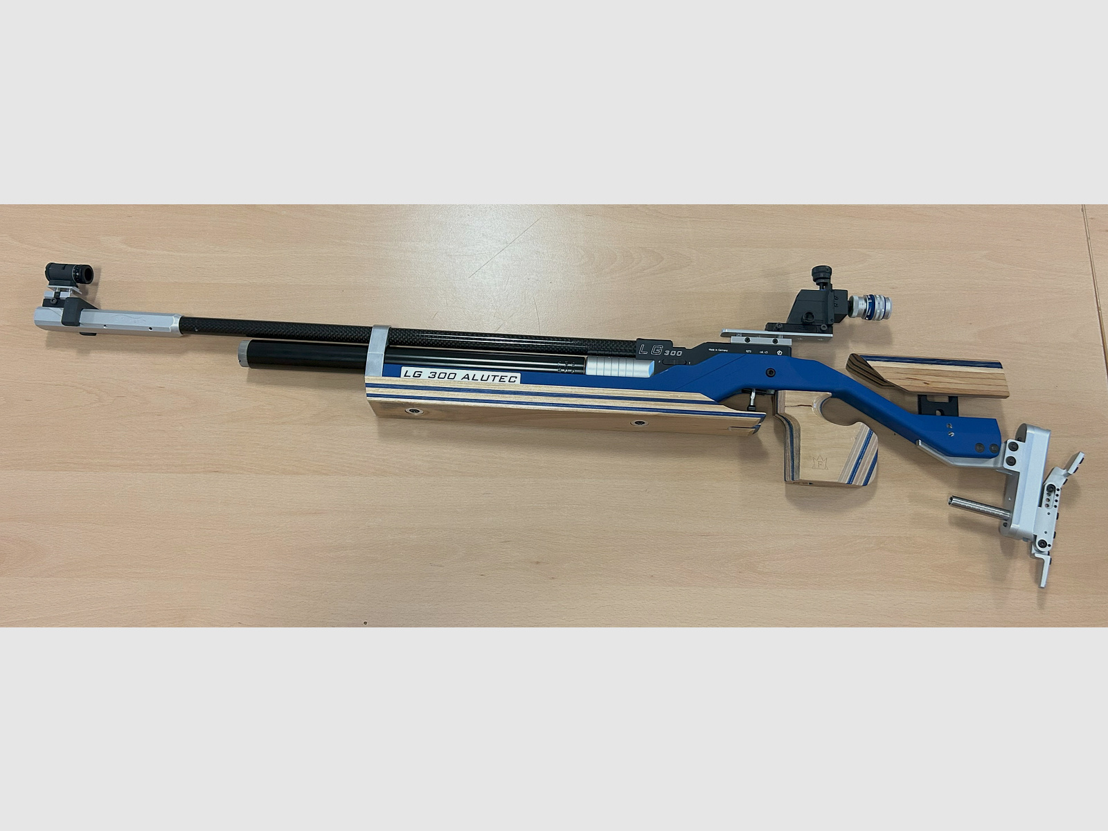 Walther LG 300 Alutec soporte