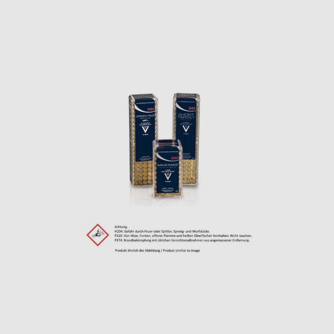 CCI KK-Munition .22lr Subsonic HP 100 Stk  2,6g/40grs