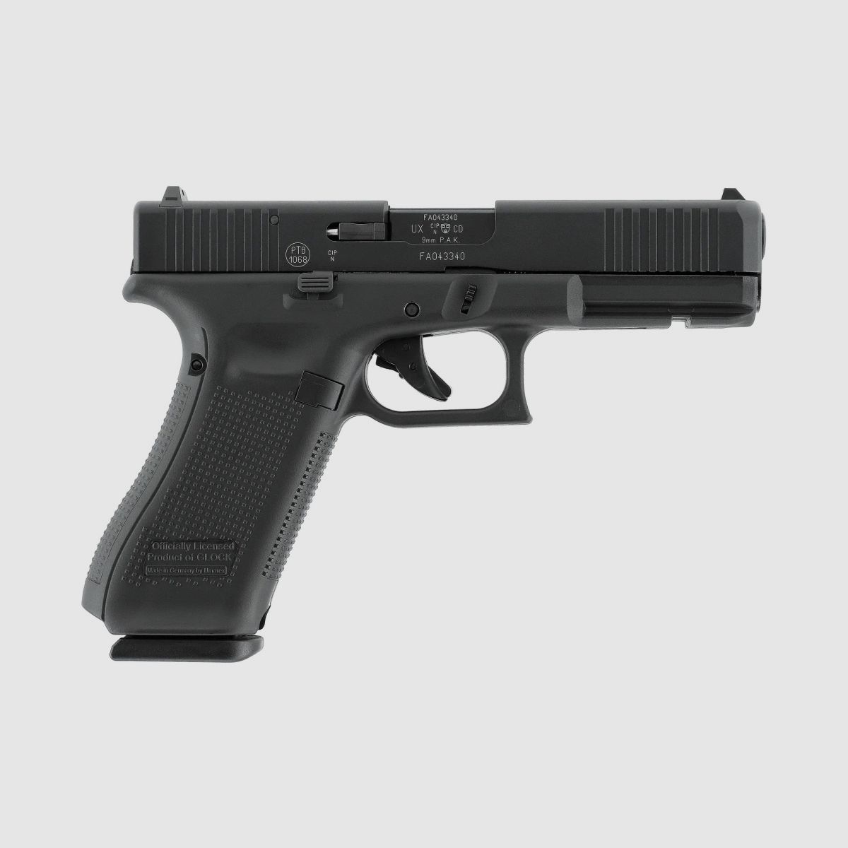 GLOCK 17 Gen5 schreckschusspistool 9mm P.A.K. ZWART