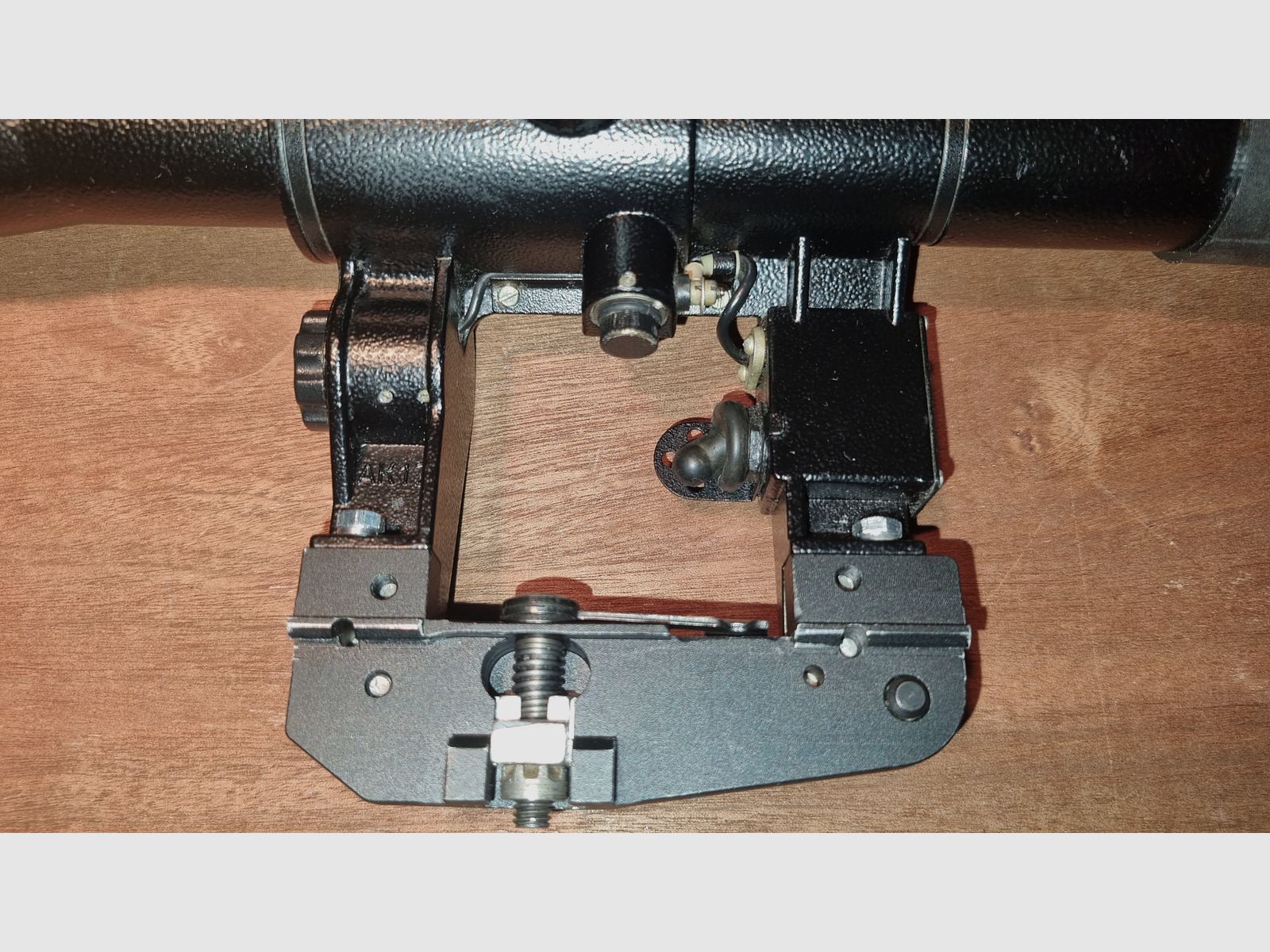 Telescopio belorusso BelOMO POSP 4x24V (PSO-1) con LCT Mount Extender per Airsoft AK Kalaschnikow / Dragunow / Vintorez +++