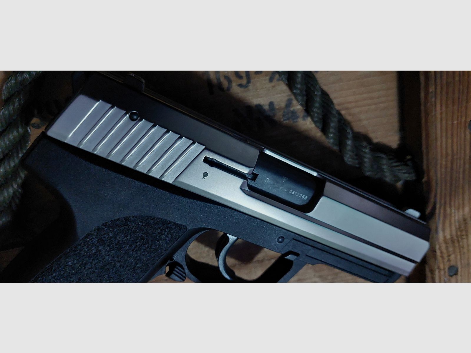 RÖHM - RG96 - Match - matt chrom (PTB 699) Glock RG 96 Walther