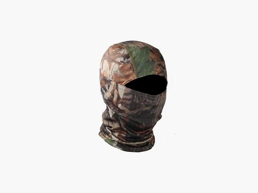 Spandex Camo Hout Balaclava