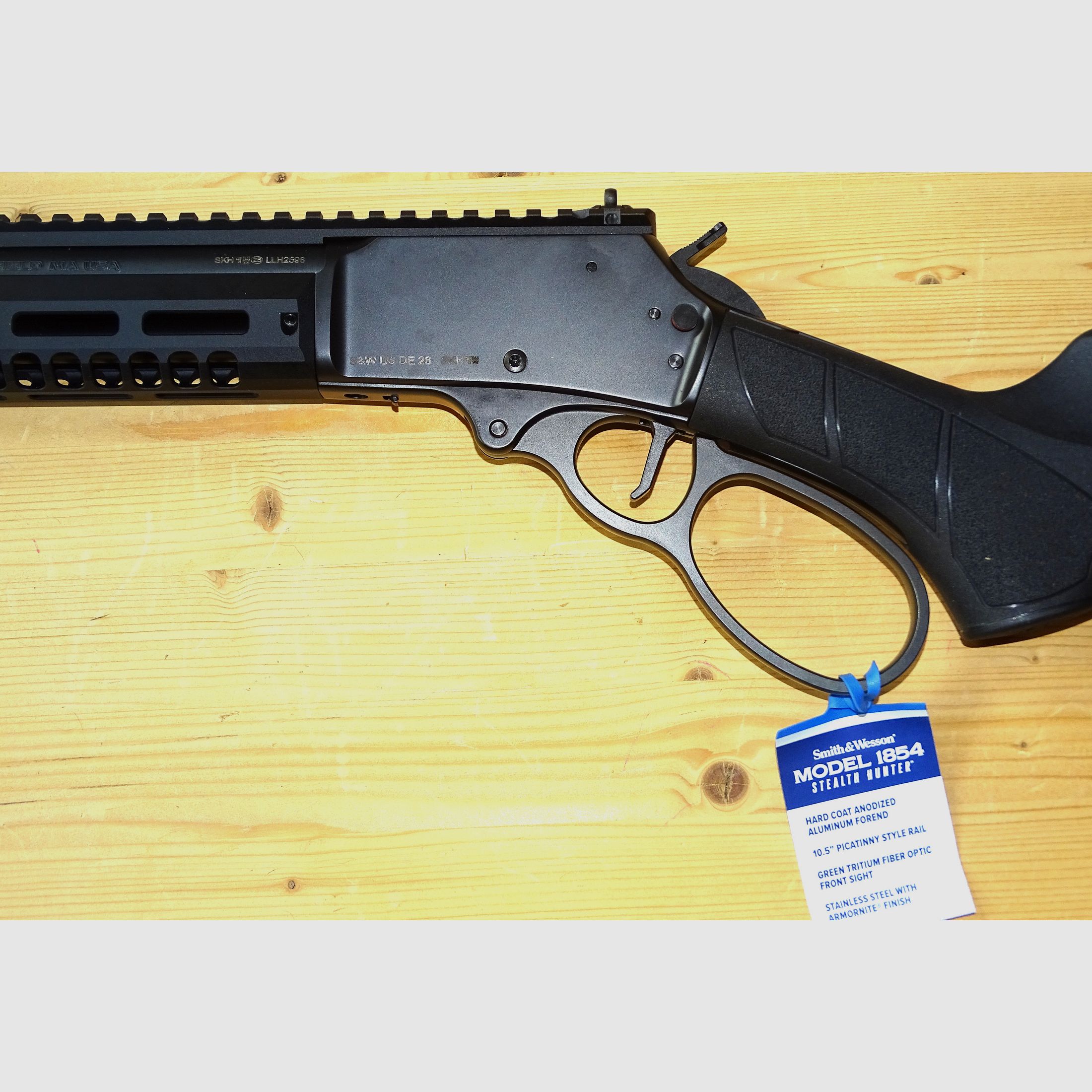 Smith&Wesson Unterhebelrepetierer Uhr  Mod.1854 Stealth Hunter  16,3"   Kal.: .38 SPEC/ .357MAG    " NEUWAFFE"