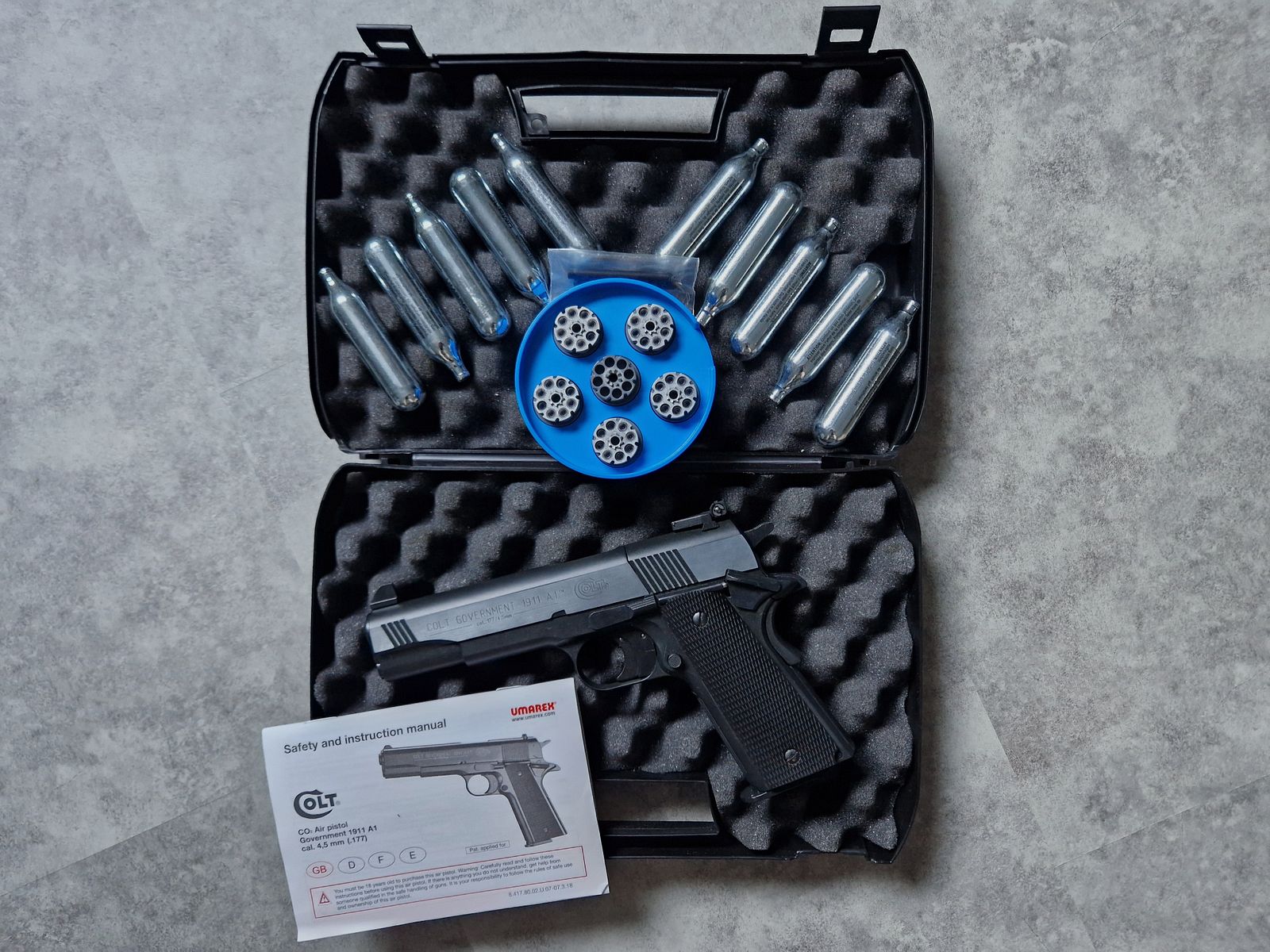 Colt 1911 Dark Ops Co2