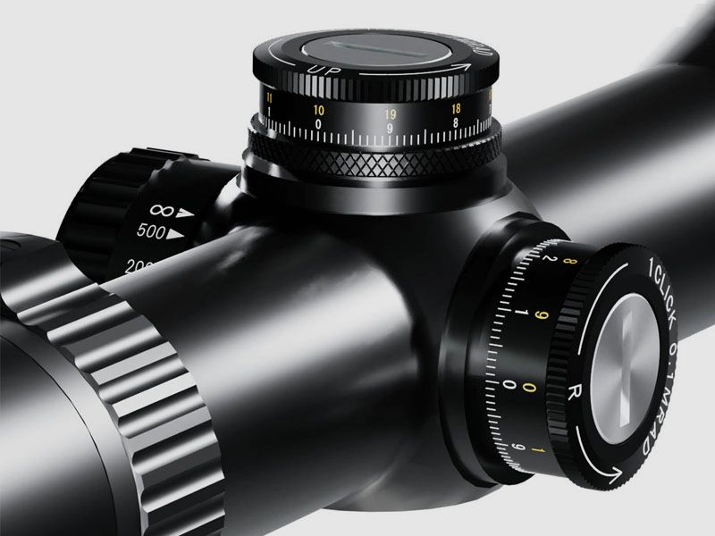 DDoptics ZF Nachtfalke V6 FX 2.5-15x56 New Reticle 4 + Fiber Optic Dot + IFiber