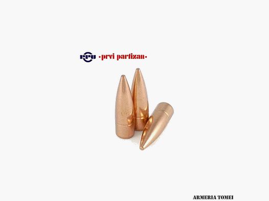 PPU PARTIZAN – CAL. 7,62mm (.310) FMJ 8g (123gr) (VERP. 100 STK)