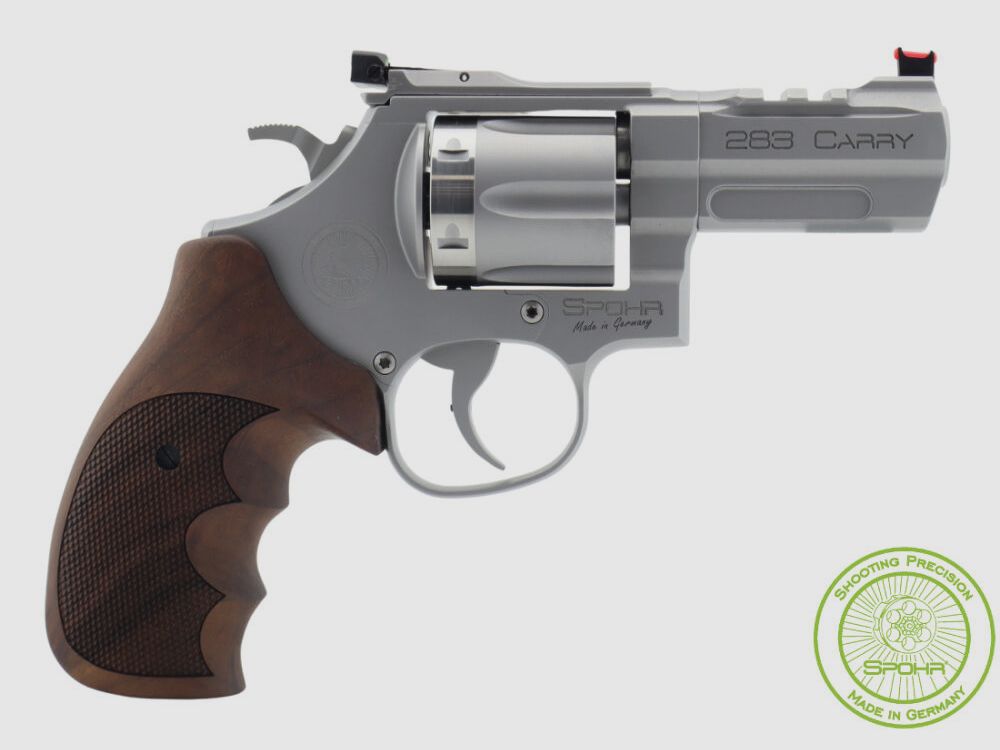 Revolver Spohr 283 Carry Stainless 3" Fabriqué en Allemagne 3 pouces Chasse & Sport