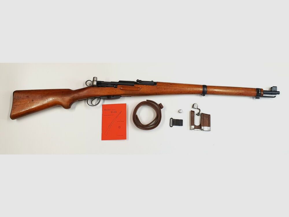 Bern Weapons Factory Repeating Rifle Bern Weapons Factory Swiss K31 Caliber 7.5x55 Swiss complete matching numbers + private