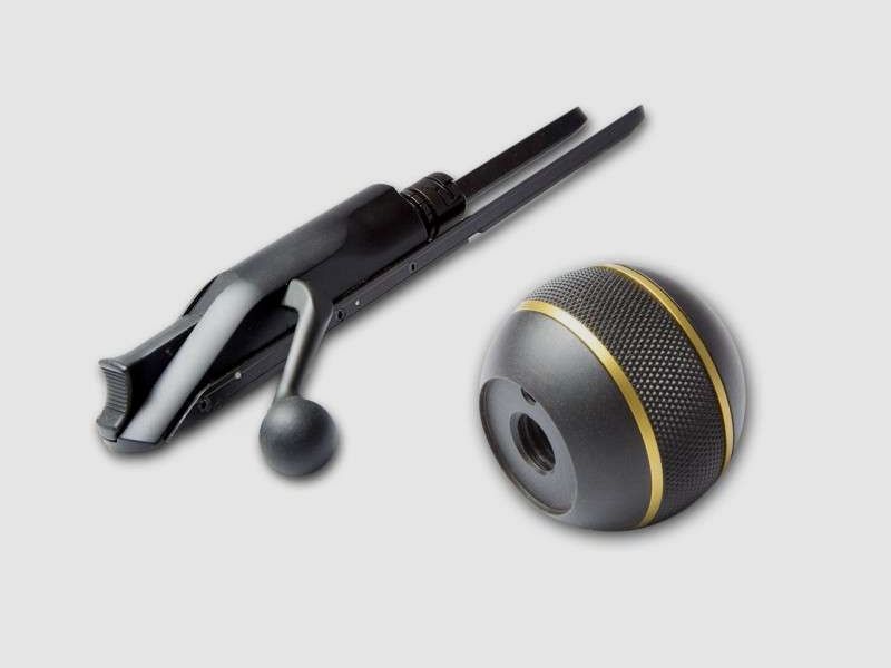 Kammergriffkugel R8/R93 gefräst 2 TIN-Fäden, Bild 1 von 3