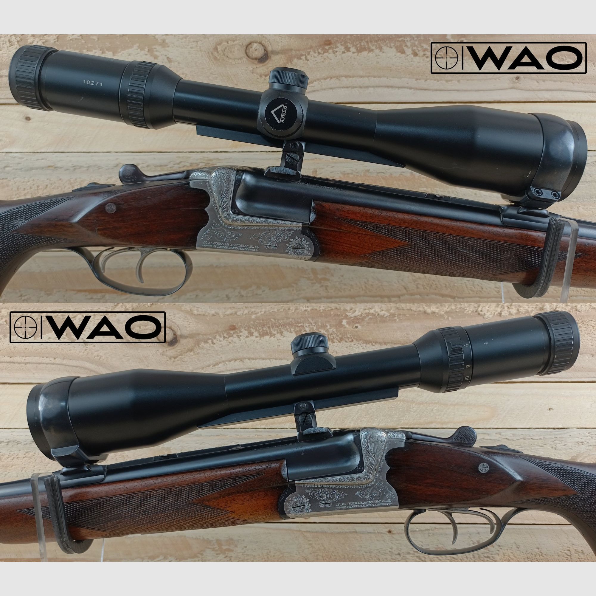 Sauer & Sohn BBF 54, Sauer 54, cal. 7x57R, 16/70 *incluso Optolyth Optik*