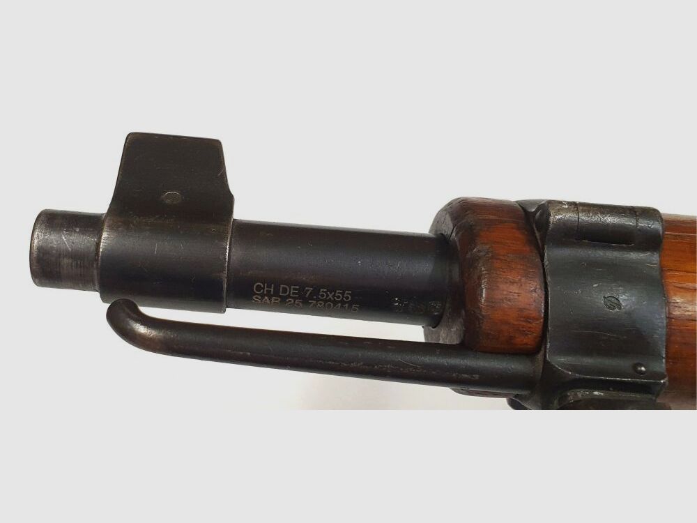 Waffenfabrik Bern Repetierbüchse Waffenfabrik Bern Schweizer K31 Kaliber 7,5x55swiss komplett nummerngleich + Bajonett