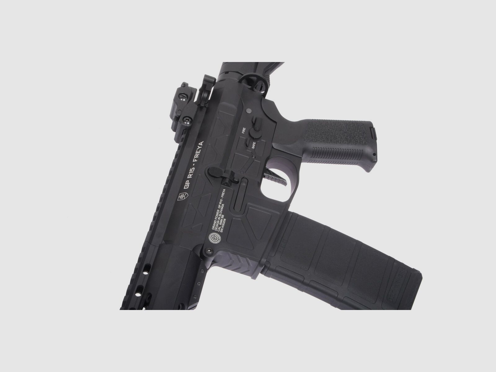 GP R15 FREYA SilentOps FREYA ALPHA Schwarz S-AEG Frei ab 18 Jahren | Delta Armory