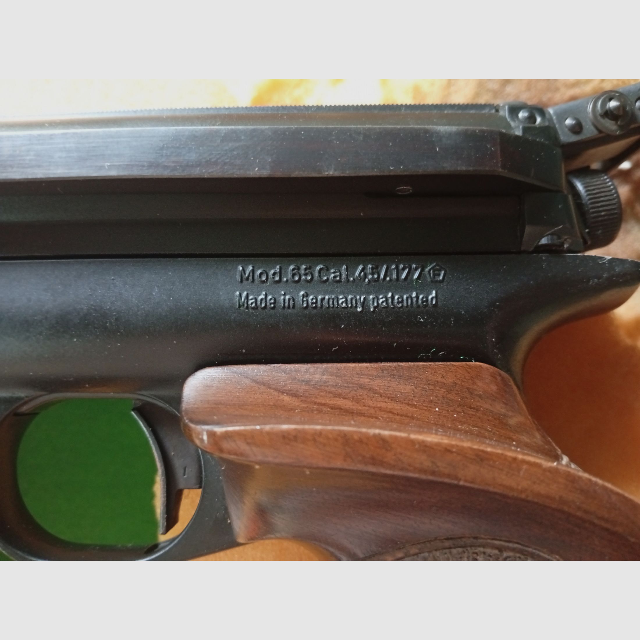 Luftpistole Feinwerkbau Mod. 65