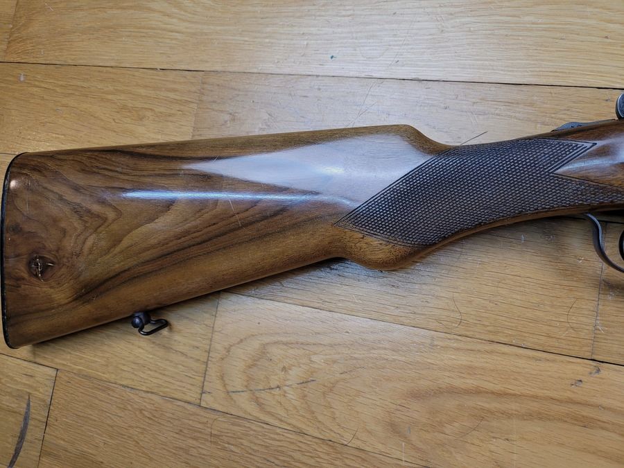 Gutes Gewehr MAC – Manufacture d’Armes de Châtellerault – ca. 1947 – Kal. 16/65 – gut funktionierend – sehr schöne Läufe – In TBE+, Bild 3 von 28