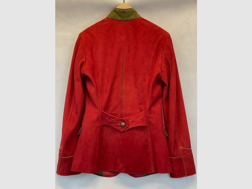 Veste en Cuir HDJ Meindl Femme en Rouge, image 2 sur 2