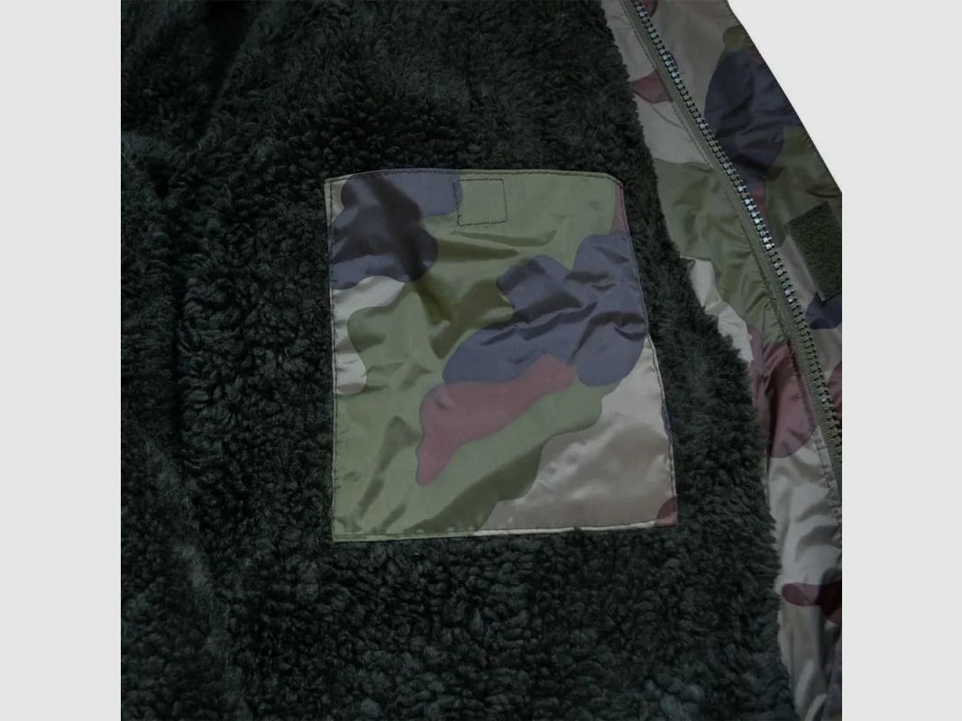 Coupe-vent fourré camouflage CE S à 3XL, image 18 sur 19