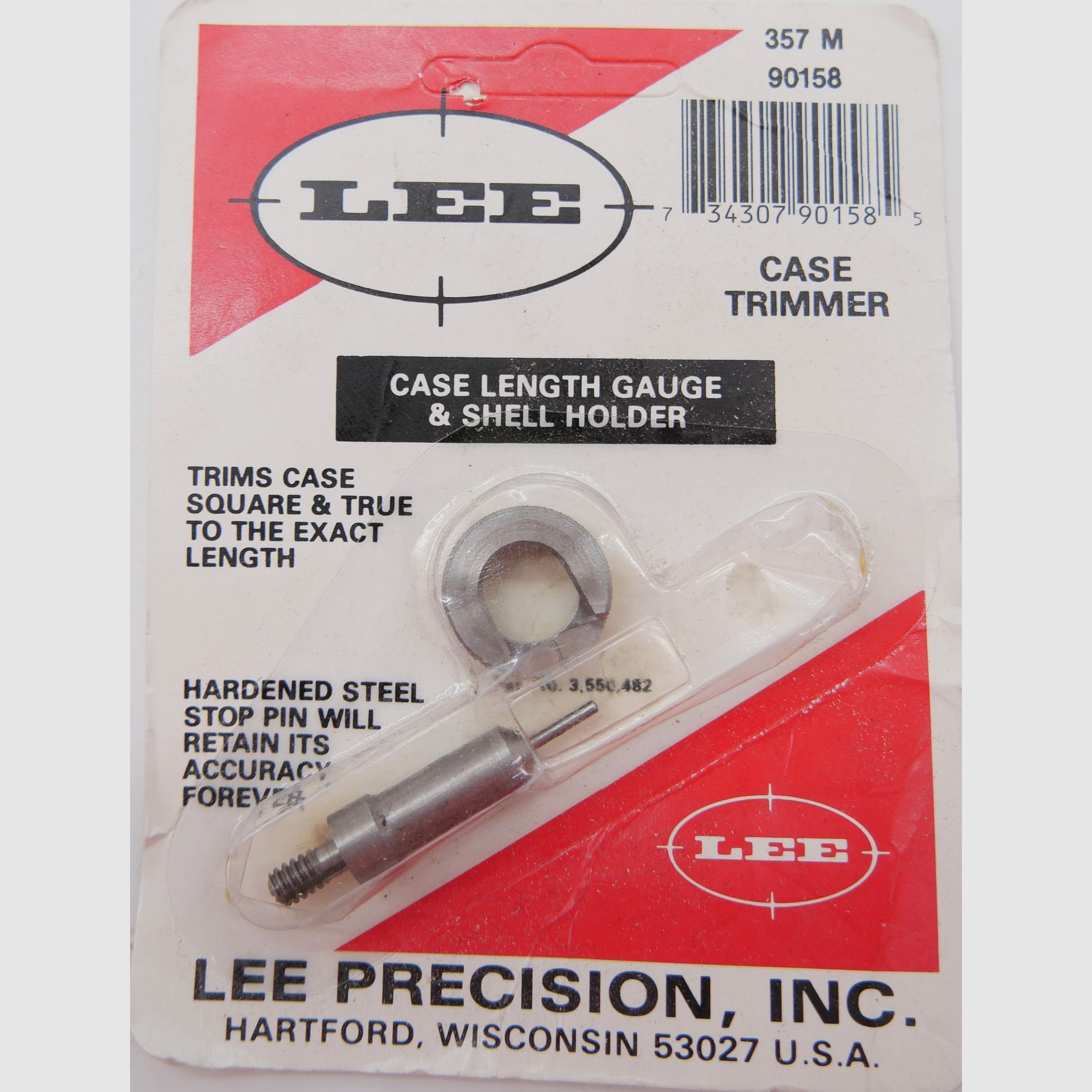 LEE Trimmer per cartucce .357 SIG Trimmer per cartucce