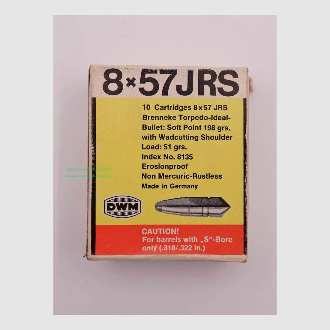 DWM, Berlin Büchsenpatronen 8x57JRS