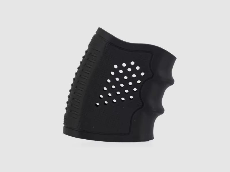 3 Stk. Tactical Grip Glove Griffüberzug Gummi für Glock und weitere Pistolen, schwarz, grün & desert