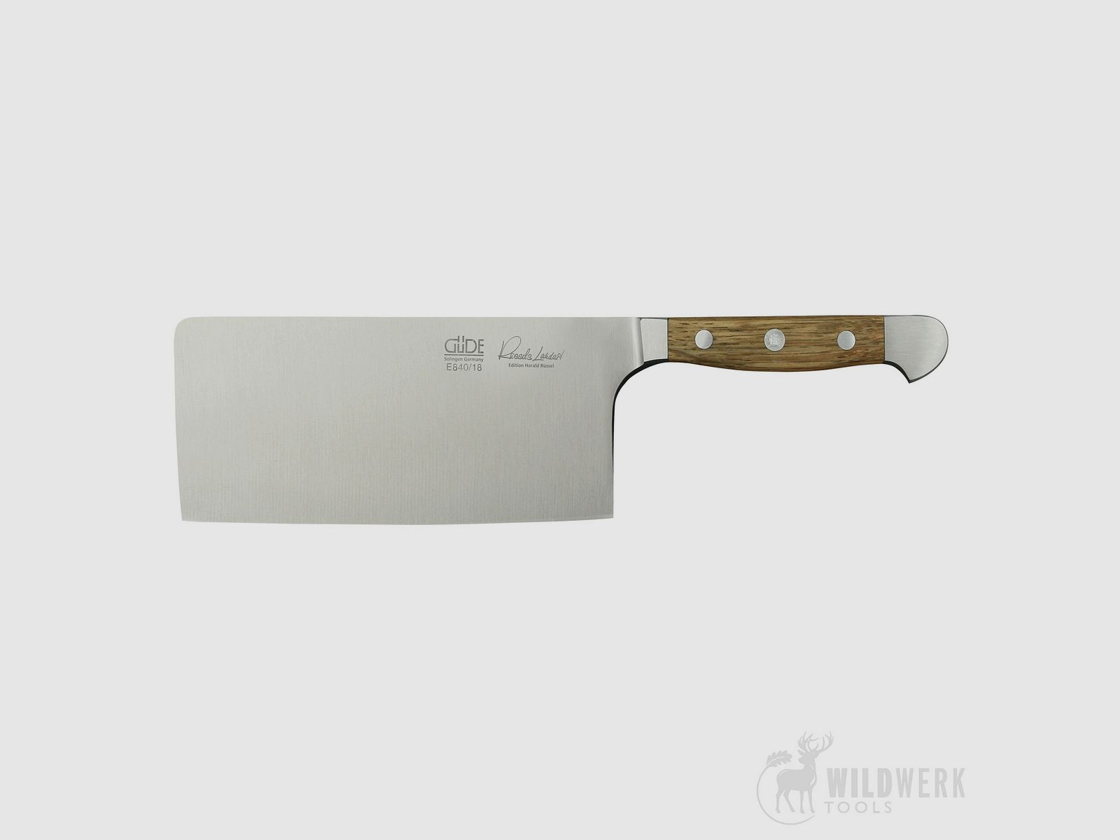 Güde Chinese Chef's Knife Alpha Oak