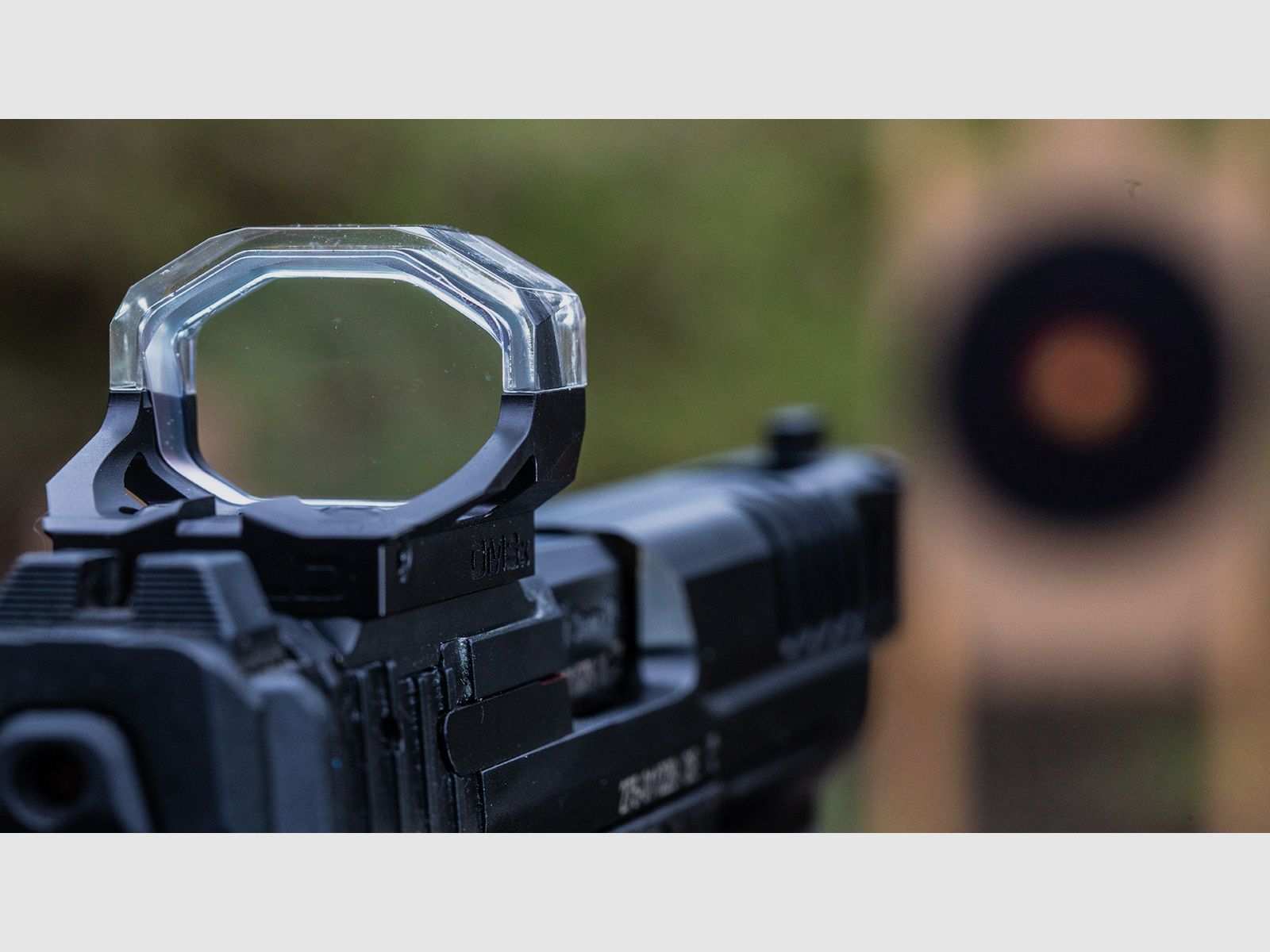SHIELD Open Mini Sight XL Lens (OMSx) Rotpunktvisier – 8 MOA – Mattschwarz, Bild 8 von 8