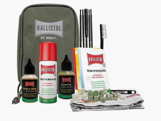 Weapon cleaning bag – 44-piece Ballistol