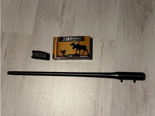 Blaser R8 canon interchangeable .338 Blaser Magnum