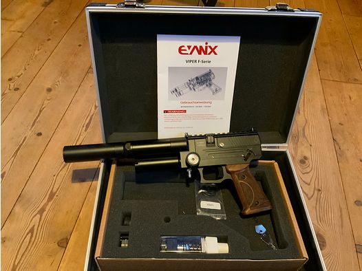Air pistol Evanix Viper PCP 5.5 mm semi-automatic compressed air pistol