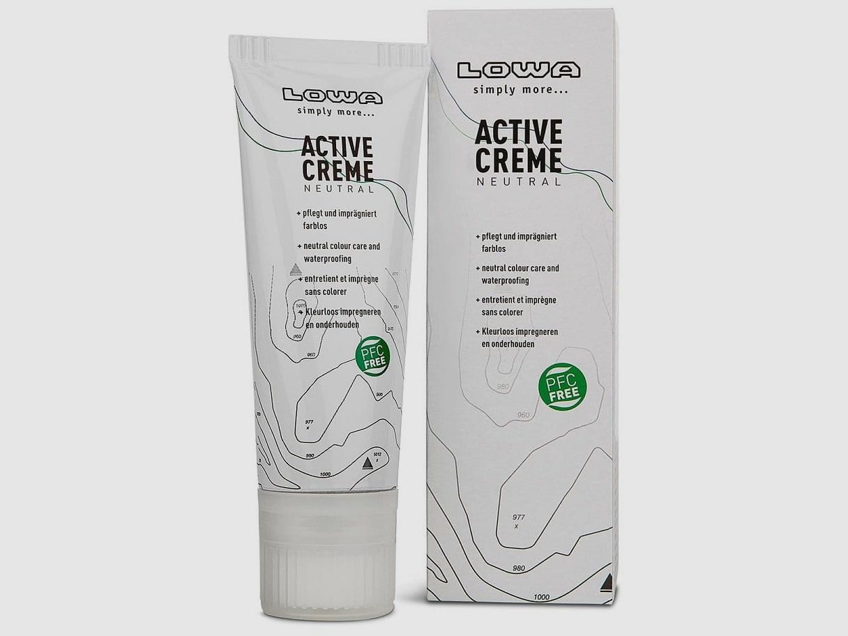 Lowa Active Creme 75 ml farblos PFC free Herzensprojekt