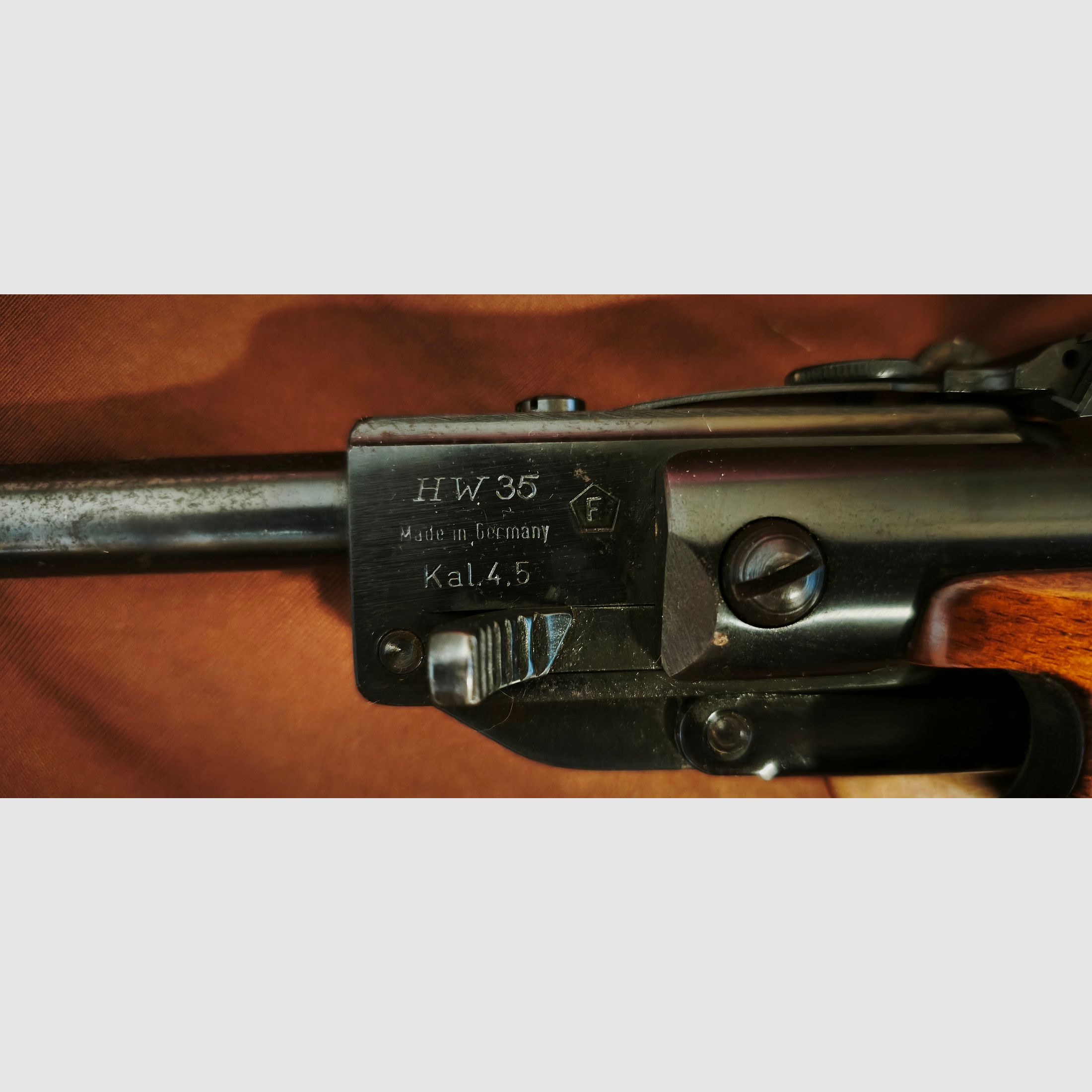 Weihrauch hw 35 f 4,5mm Luftgewehr 79-80