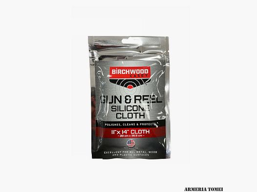 BIRCHWOOD – GUN & REEL SILICONE CLOTH 11″x14″ 28 cm x 35.5 cm