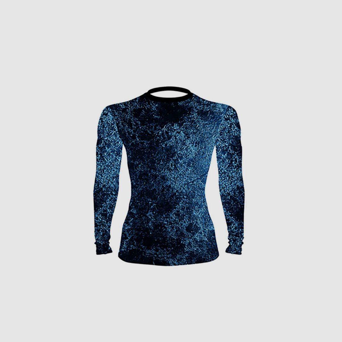 DED Competition Long Sleeve Compression T-Shirt - Blue, Color: Blue, size: S, Clothes type: Women, image 3 of 3
