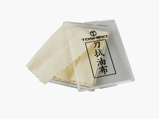 Toshiro Swords Spezialtuch zur Schwertpflege inkl. Box