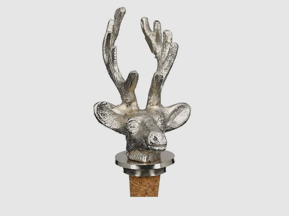Gilde Bottle Stopper Deer
