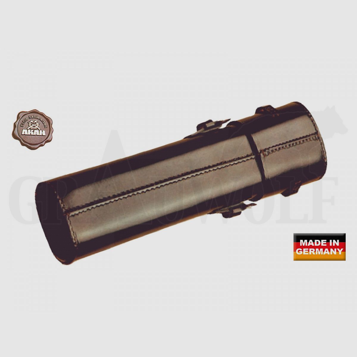 AKAH Zielfernrohrköcher Leder 400 mm