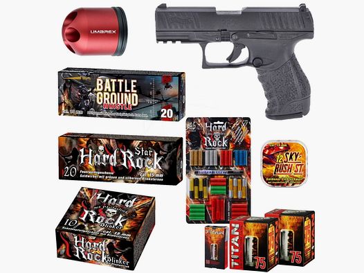 Blank firing fireworks bundle Walther P22Q M2