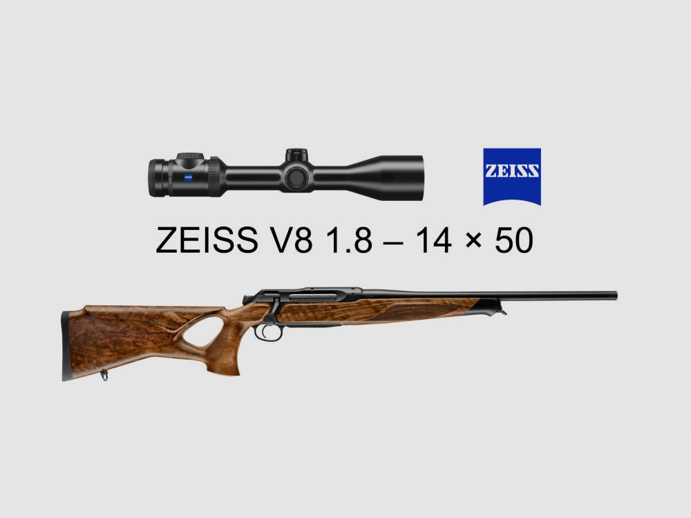 J.P. Sauer & Sohn Sauer 505 ICONIC Lochschaft HQ5 Ausstattungspaket Elegance | .308 Win. | ZEISS V8 1.8-14x50