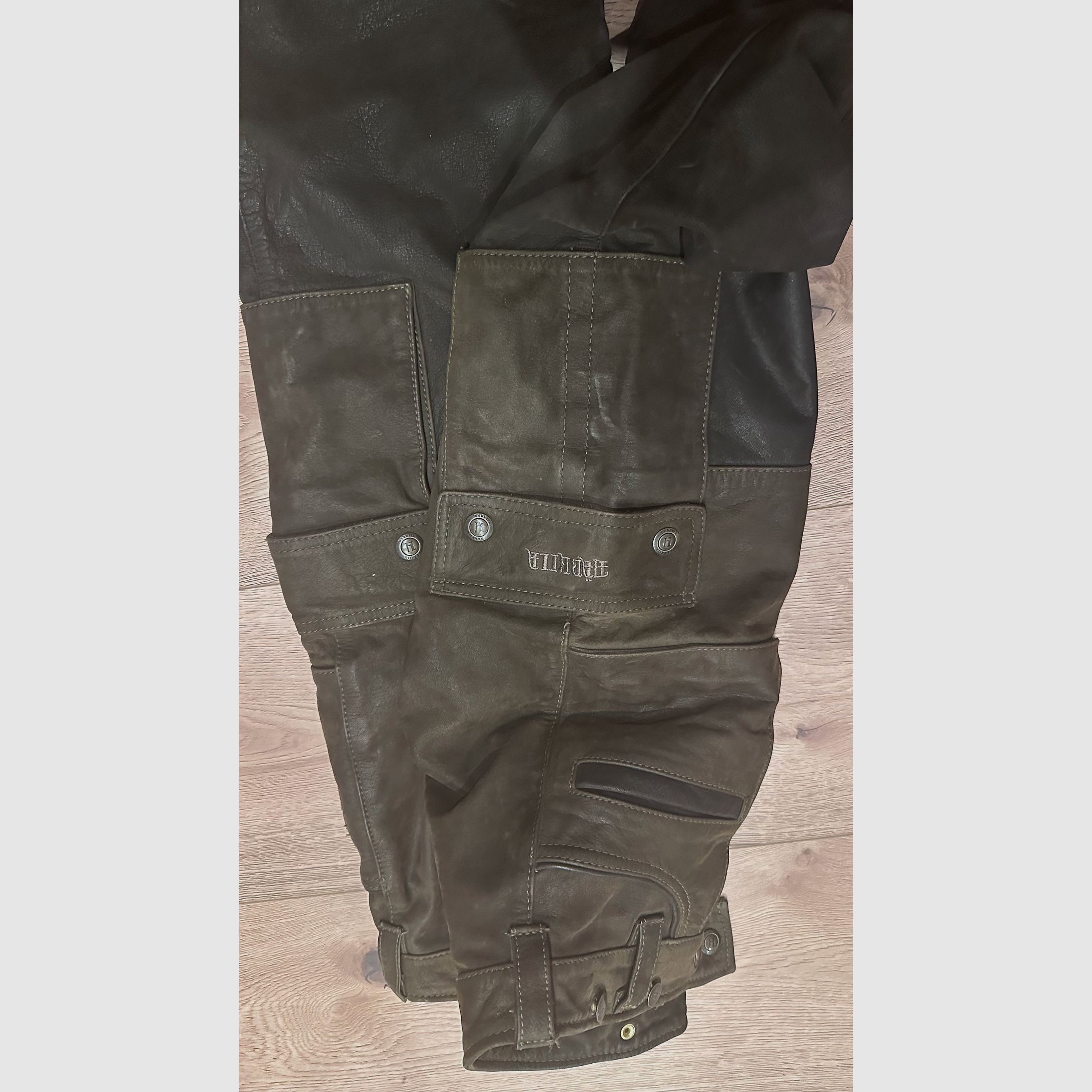 Härkila Angus Hose Leder Lederhose 