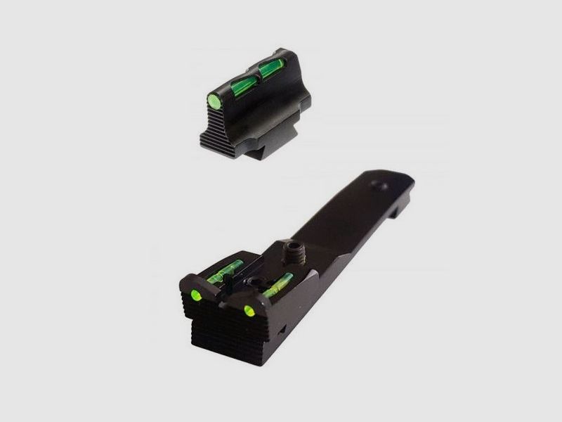 Conjunto de miras Fiber 3-Colores Rifle Henry