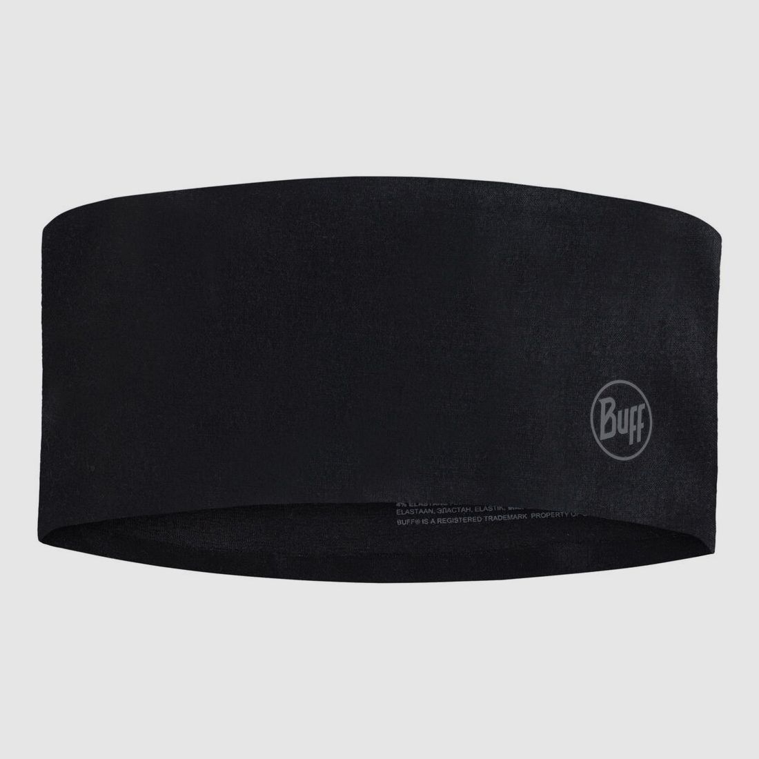 Tour de cou BUFF® ThermoNet® Solid Black léger, compatible avec un casque