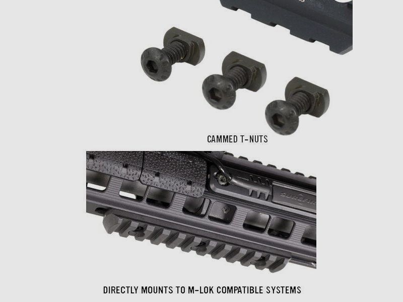 Rail Picatinny 11 slot per M-LOK, immagine 2 di 5