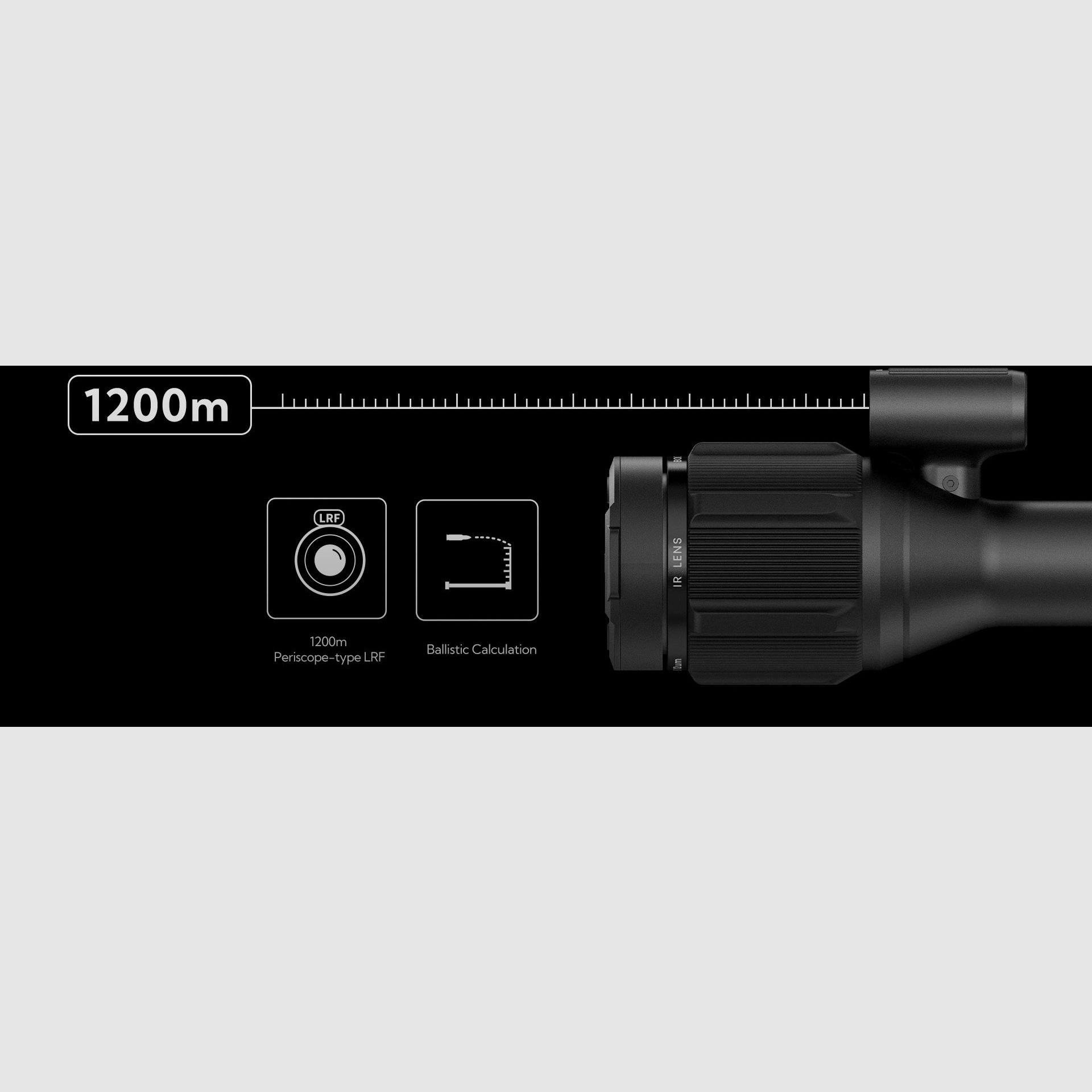 NOCPIX BOLT THERMAL Zielfernrohr mit Wärmebildtechnik P25R Expo, Bild 1 von 7