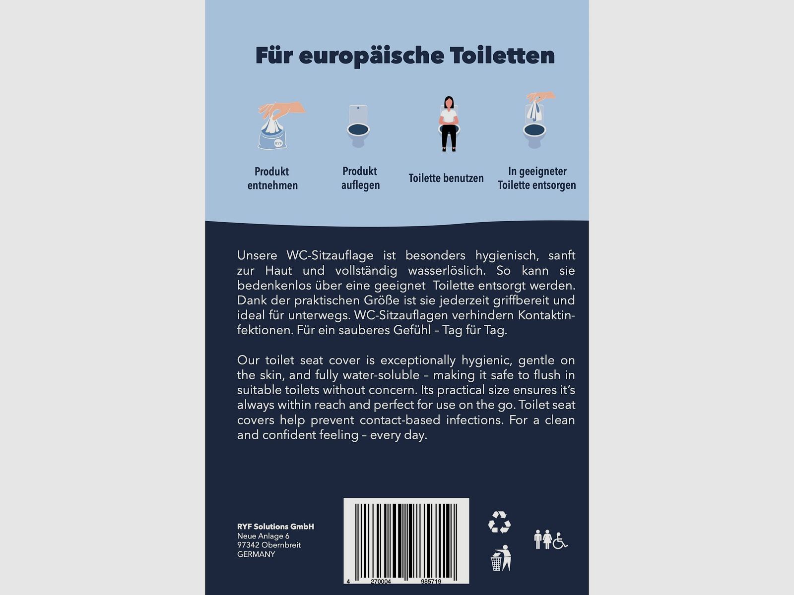 Copriwater (25 pezzi), immagine 3 di 6