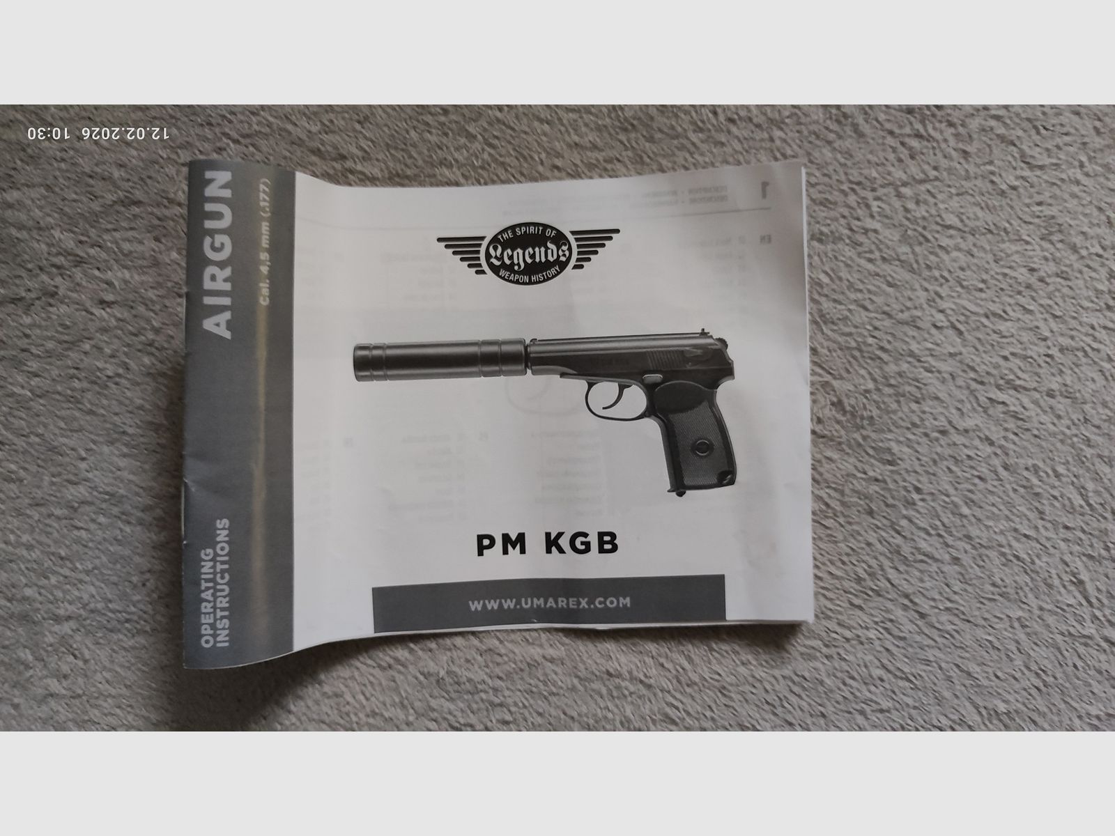 Umarex Legends KGB Pistolet 4,5 BB